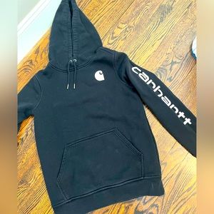 Black Carhartt sweatshirt size S women’s